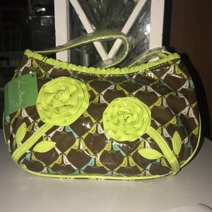 Vera Bradley Comin’ up roses sittin’ in a tree bag